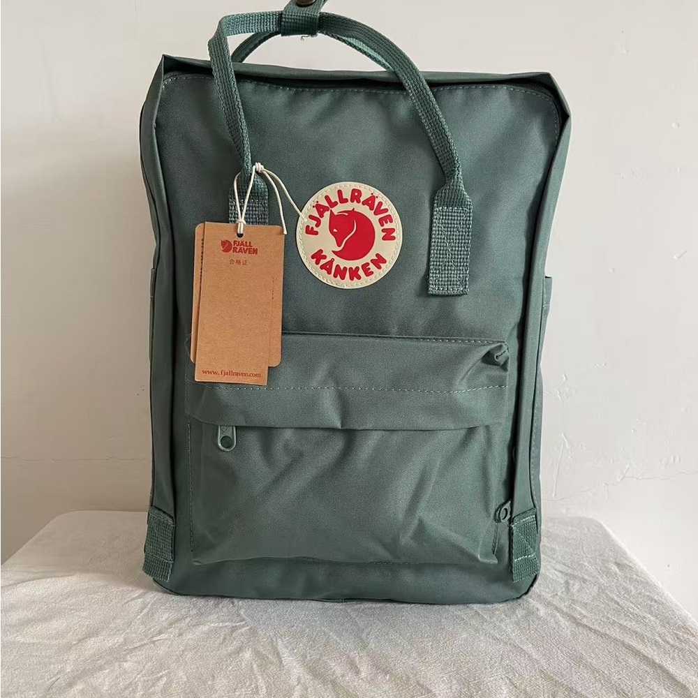 Fjallraven Kanken Backpack in Military Green